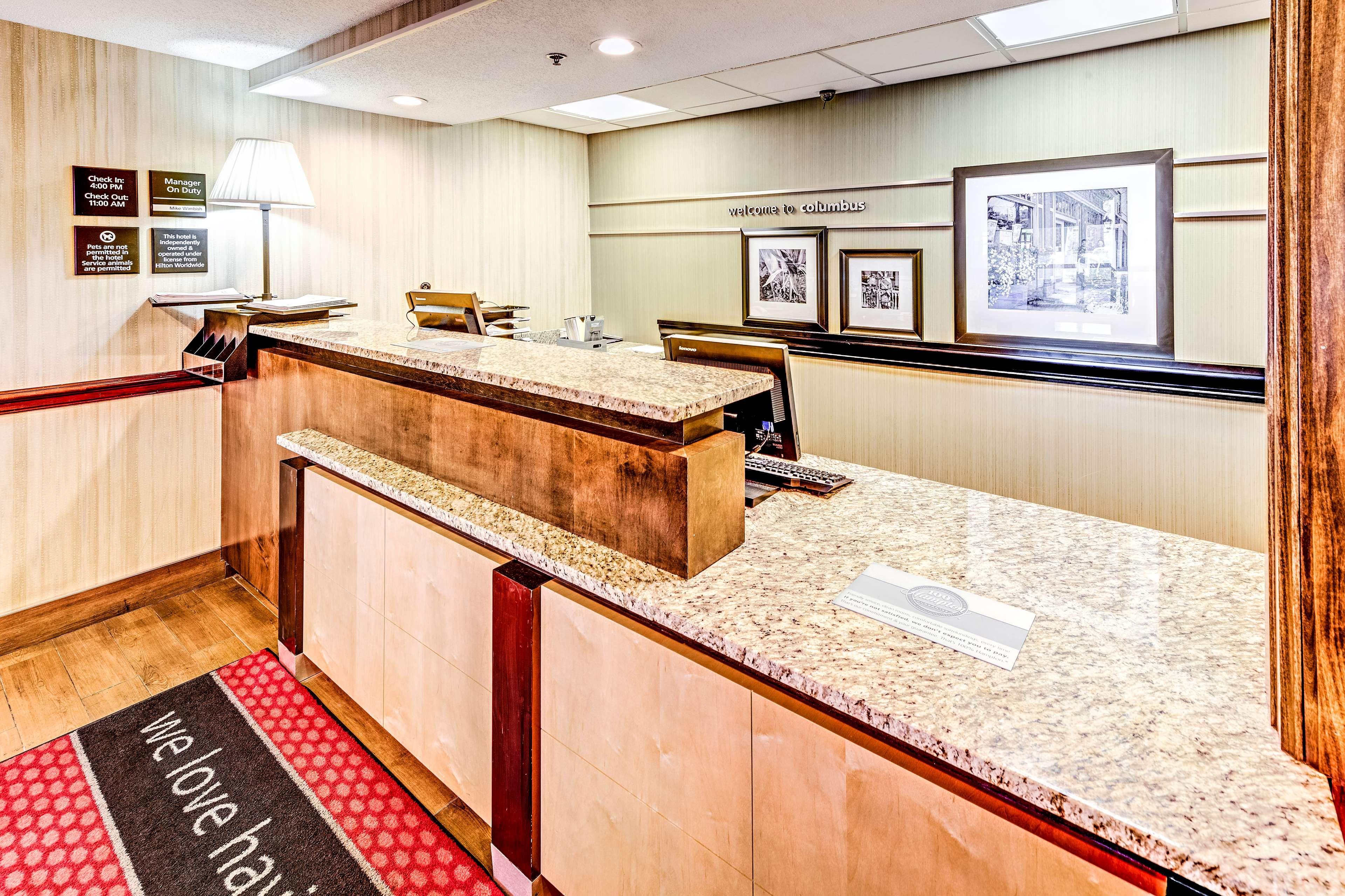 Hampton Inn Columbus I-70E/Hamilton Road Esterno foto